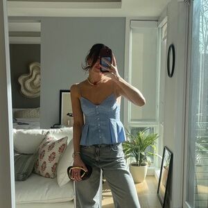 ZARA Striped Women's Top